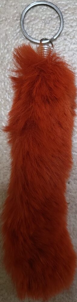 Fluffy-bont-cognac-14cm-BestelEenKado.nl