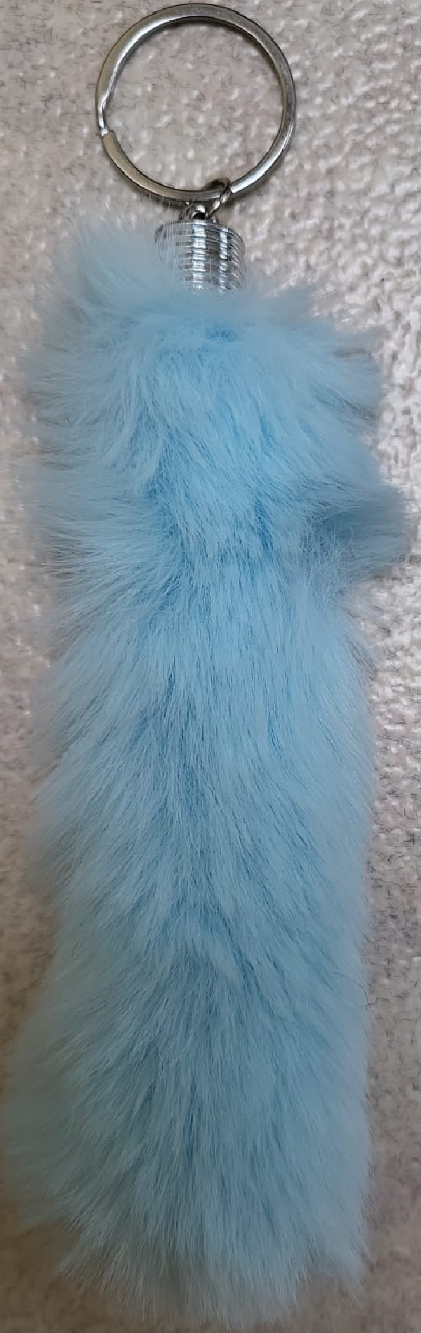 Een bonten sleutelhanger 14cm