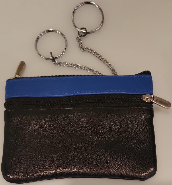 Een praktische soepel leren sleuteletui 12x8cm - Afbeelding 2