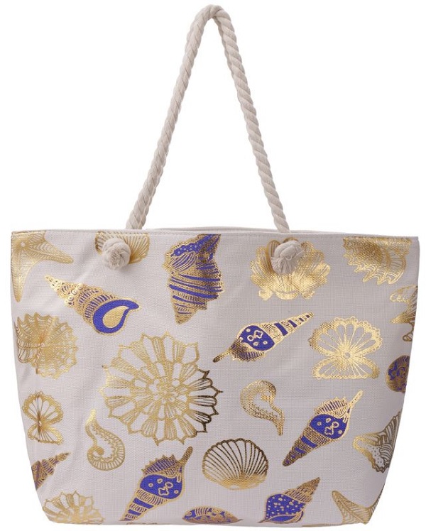 Een heerlijke vrolijke strandtas (54x36x15cm)
