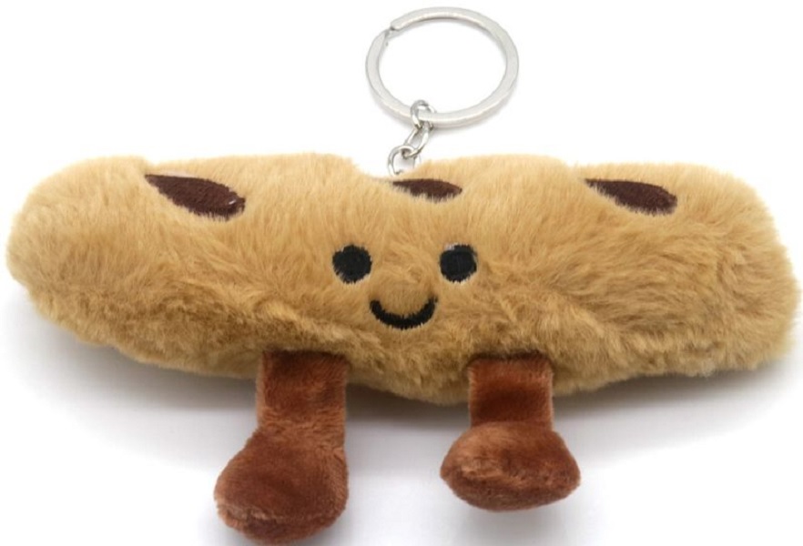 Een vrolijk broodje met voetjes 14cm