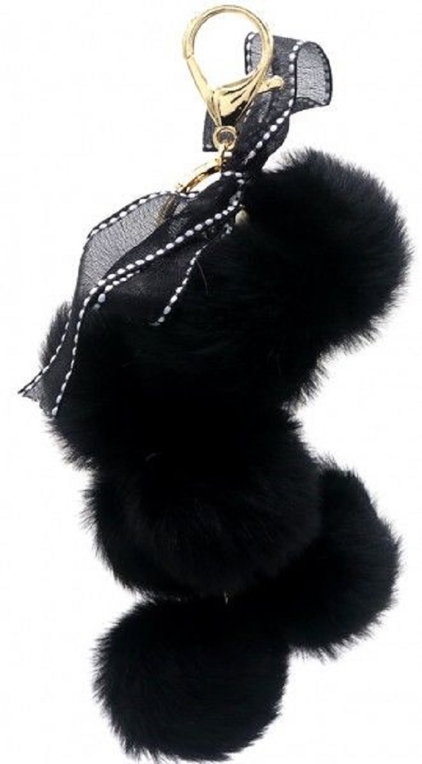 Een trosje fluffy bolletjes 14cm