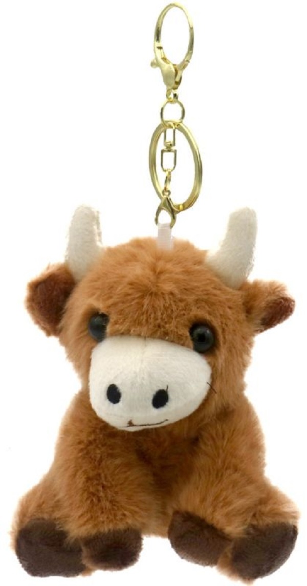 Sleutelhanger koe 12,5x8cm